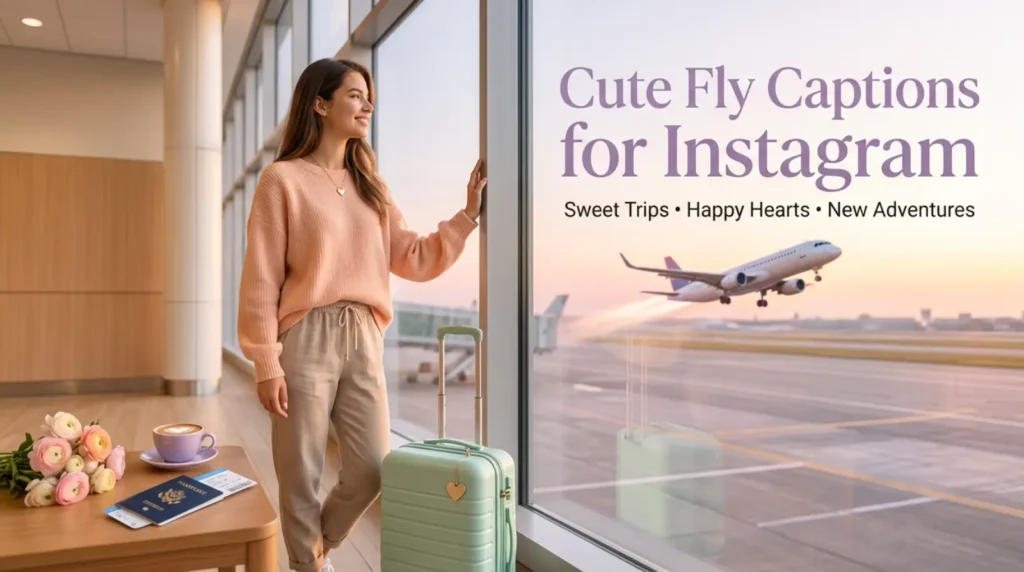 Cute Fly Captions for Instagram