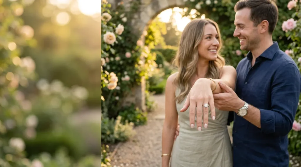 Engagement Photoshoot Captions for Ring Reveal 