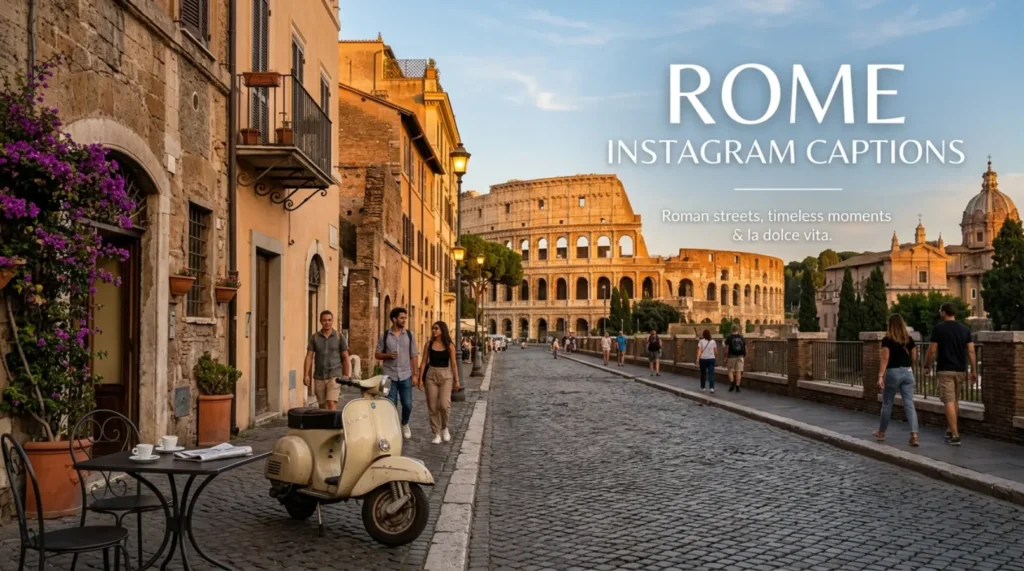 Rome Instagram Captions 